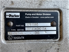 PARKER HYDRAULIC PUMP 3781060