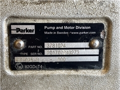 PARKER HYDRAULIC PUMP 3781024