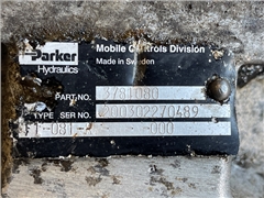 PARKER HYDRAULIC PUMP 3781080