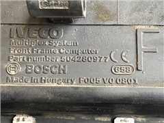 IVECO ECU CONTROL UNIT 504280977