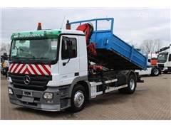 Mercedes Actros Wywrotka Mercedes-Benz Actros 2032 + HMF 1460 + Tipper + Steel Steel