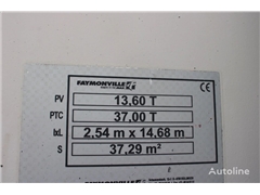 Naczepa niskopodwoziowa Faymonville extentadable 2