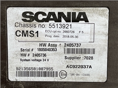 SCANIA CMS ECU 2660726