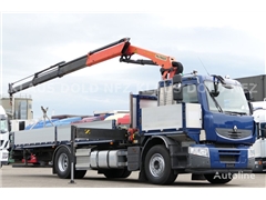 Renault Lander 380 Stahltransporter Kran Palfinger Funk