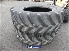 2x Tractor tire Firestone 650/65R42
