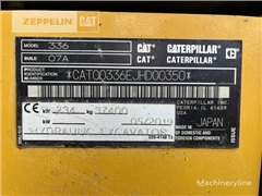 Koparka gąsienicowa Caterpillar 336-07A