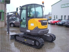 Nowa minikoparka Volvo ECR 50 MIETE / RENTAL