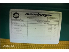 Naczepa niskopodwoziowa Meusburger MTS-3