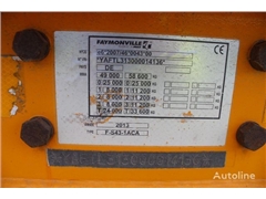 Naczepa niskopodwoziowa Faymonville F-S43-1ACA