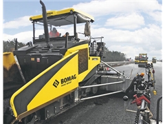 Nowy rozściełacz asfaltu gąsienicowy BOMAG BF 800C