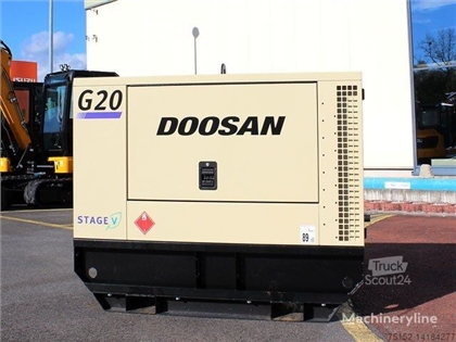 Nowy generator diesel Doosan G20-CE