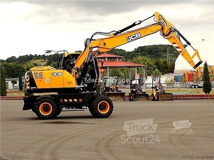 Nowa koparka kołowa JCB JS 145 W Plus TAB