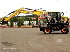 Nowa koparka kołowa JCB JS 145 W Plus TAB