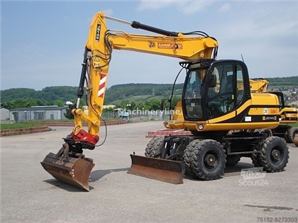 Koparka kołowa JCB JS 145 W