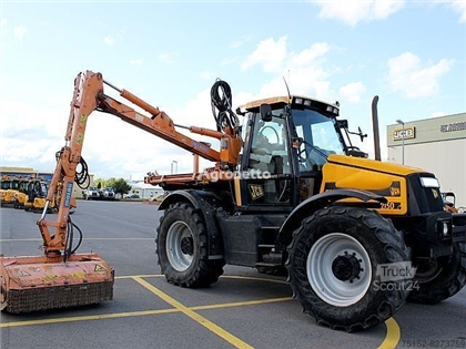 Ciągnik kołowy JCB 2150 + Schmidt-Mulag ME 700