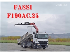Mercedes Actros Wywrotka Mercedes-Benz ACTROS 2536  FASSI F190AC.25 + FUNK  TOP