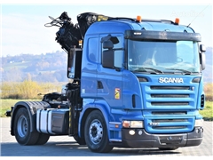 Scania R420 Ciągnik siodłowy Scania R420  Sattelzugmaschine + PM SERIE 25/FUNK TOP