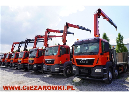 Żuraw samojezdny MAN TGS 35.360 E5 EEV 8×2 / Crane