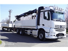 Mercedes Arocs 6×2 2545 Crane HIAB 177 K PRO/HIPRO / steeri