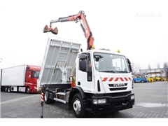 Iveco Eurocargo 160E22 EEV Dump truck / Bortmatic / Cran