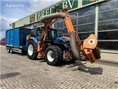 Motokultywator New Holland T 7.220 met Dezeure zui