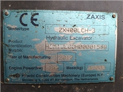 Koparka gąsienicowa Hitachi ZX400