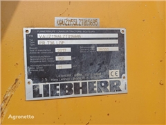 Ciągnik gąsienicowy Liebherr PR 736 LGP