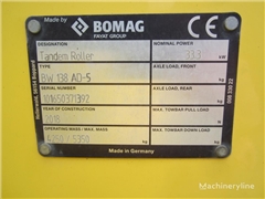 Mini walec BOMAG BW135 AD