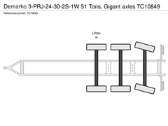 Przyczepa burtowa Demarko 3-PRJ-24-30-2S-1W 51 Ton