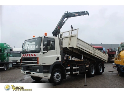 DAF Kipper 6x4 + SPRING + EURO 1 + no CRANE + Manuel +