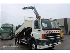 Żuraw samojezdny DAF CF 85 Kipper 6x4 + SPRING + E