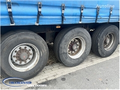 Naczepa firanka Pacton 3 assen SAF axles, Drum bra