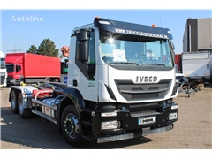 Iveco Stralis 460 + EURO 6 + 20t Marrel Container Hook +