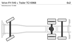 Volvo FH 540 + Trailer