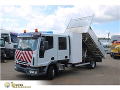 Iveco Eurocargo 100E17 + CREW CABIN 7p + tipper + manual