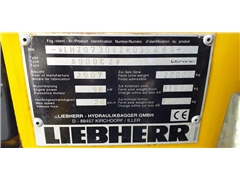 LIEBHERR A 900 C ZW LITRONIC KOPARKA DWUDROGOWA