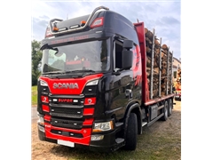 Do drewna SCANIA R650 V8 6x4 z JONSERED 1620 Z 06/