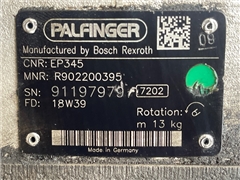 REXROTH PALFINGER HYDRALIC PUMP EP345