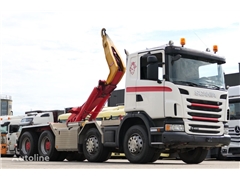 Scania G480 Abrollkipper Moser Retarder 8×4 Kamera E5