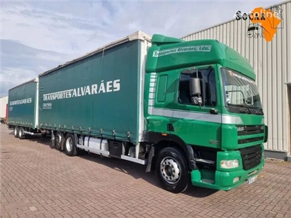 DAF Tautliner + TRAILER schuifzeil (COMBINATION)