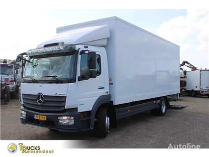 Mercedes Atego Ciężarówka furgon Mercedes-Benz Atego 1218 + EURO 6 + NICE TRUCK + LOW KM + 12T