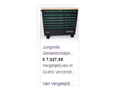 Regał półkowy JUNGWILE JW42XL 9 lades gevuld met 2