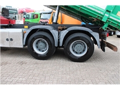 MAN TGS 26.440 6x6 + HMF 18T/M + 3SIDE TIPPER + BIG AX