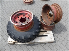 4x Unimog wheel rim 10.5-18