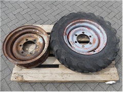 2x Unimog wheel rim 7.50-18