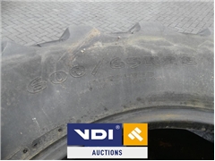 2x Tractor tire Goodyear 600/65R28