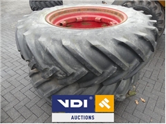 2x Tractor tires Goodyear 18.4-34