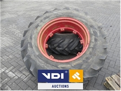 2x Tractor tires Goodyear 18.4-34