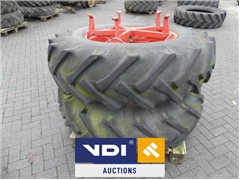 2x Tractor tires Alliance 18.4/15-30