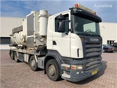 Samochód asenizacyjny Scania R420 8x2 / vacuum / p